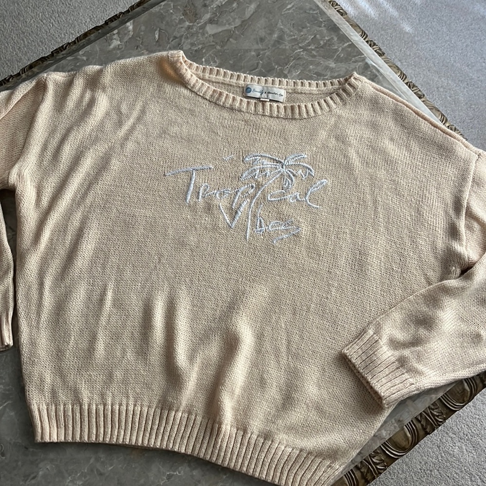 Tropical vibes sweater